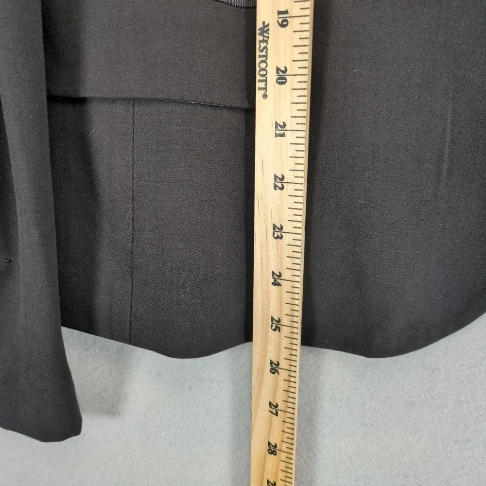 7th Avenue New York Black Blazer Jacket Womens 18 Career Office‎ Stretch Classic